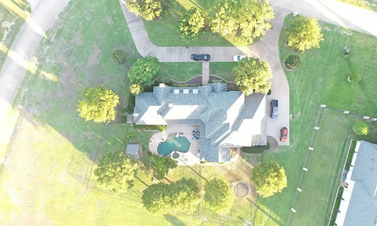 New shingle roof installation on a home in Ross